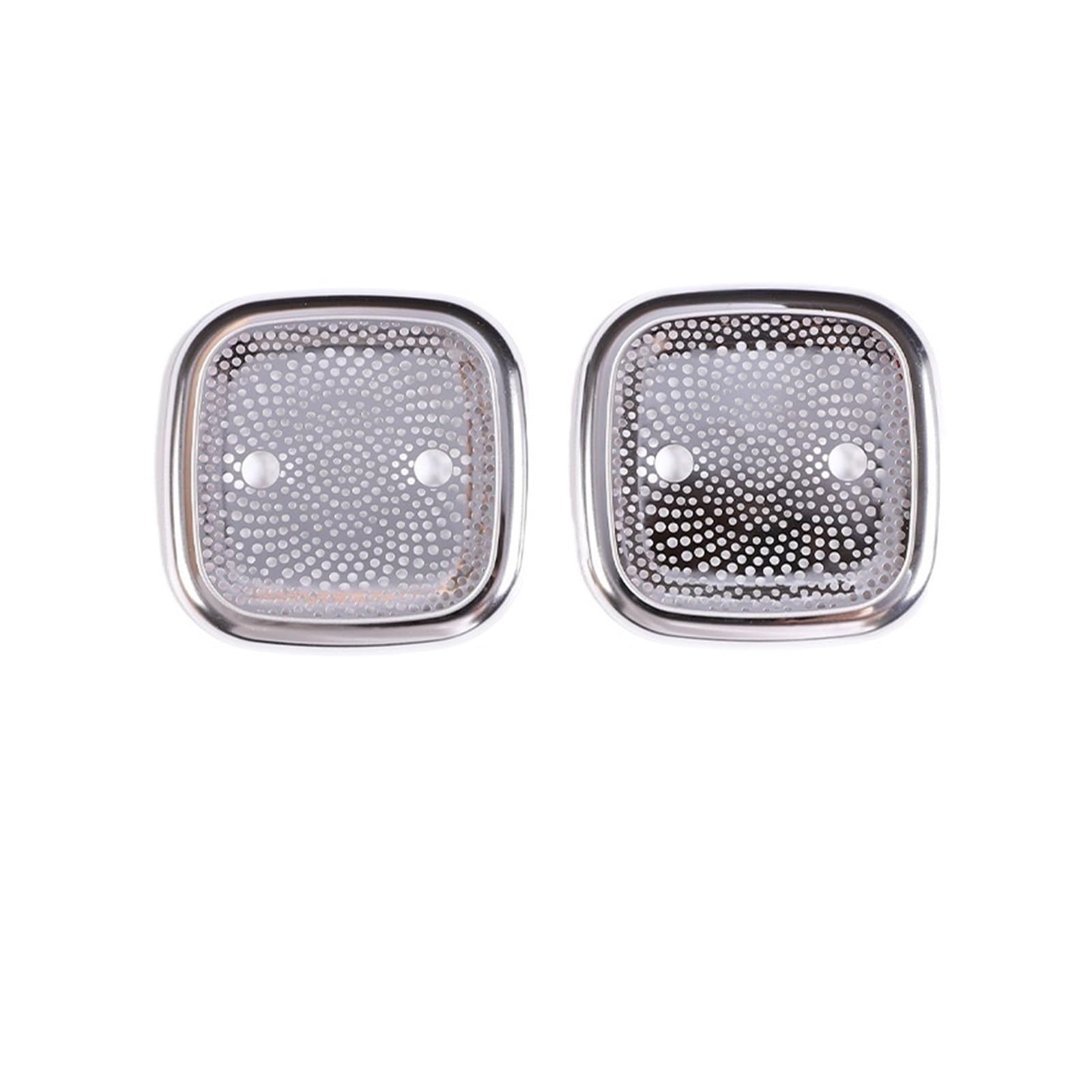 for Land for Rover for Range for Rover for Sport for Vogue L460 2023 Car Roof Speaker Decoration Cover Stickers Car Interior Mouldings(Glossy Silver)