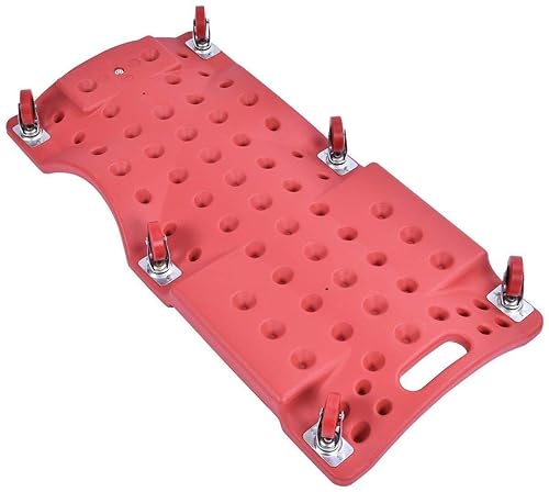 Miniatura 5 de Paquete de 6 ruedas enredaderas giratorias de 2.5 pulgadas, para carrito de servicio, montaje en poste, M10 (alrededor de 38 pulgadas) x 1 pulgada,