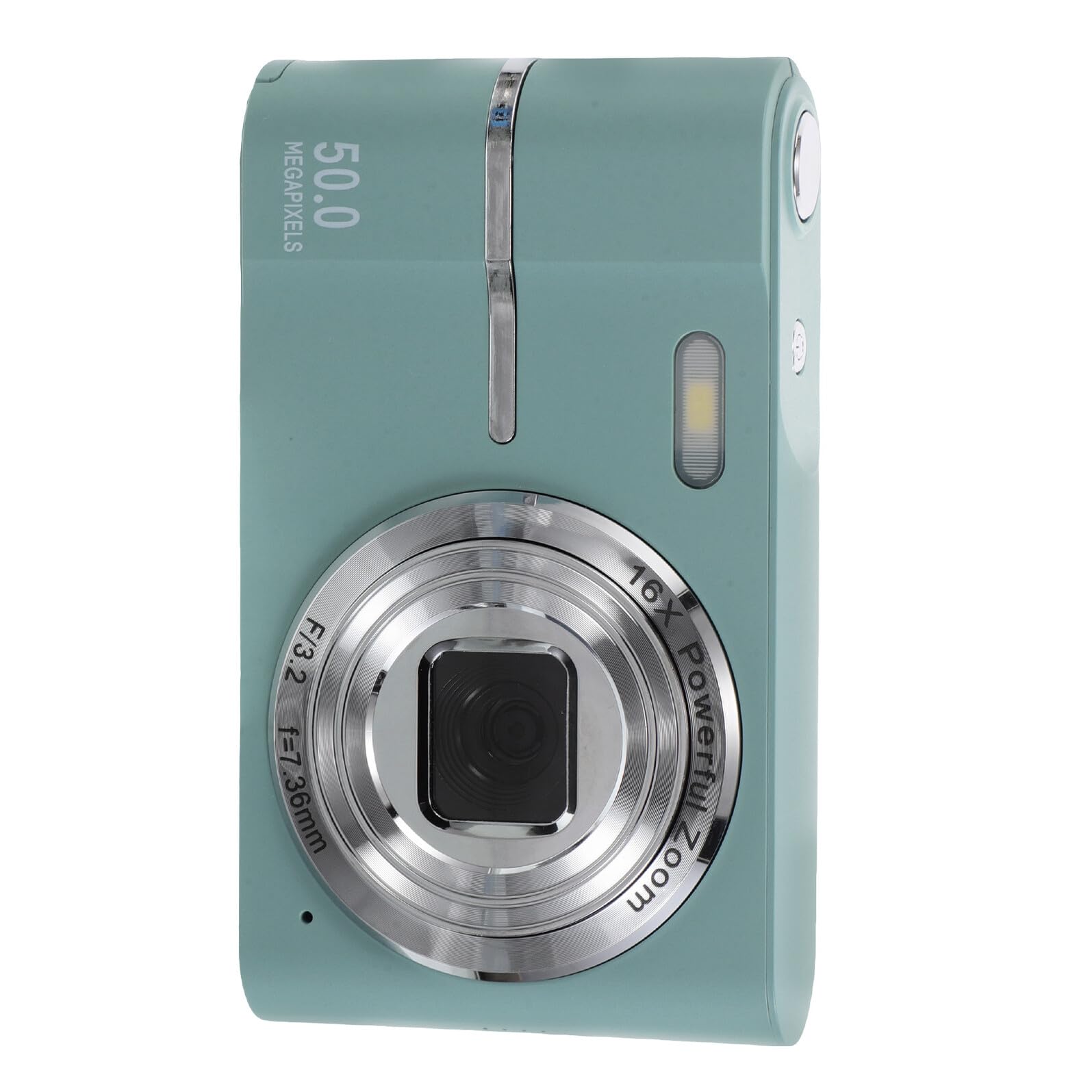 Mini Digital Camera Compact Point-and-Shoot Lightweight Travel Camera and Adults Green Vintage Style Portable Photography Device-image-3