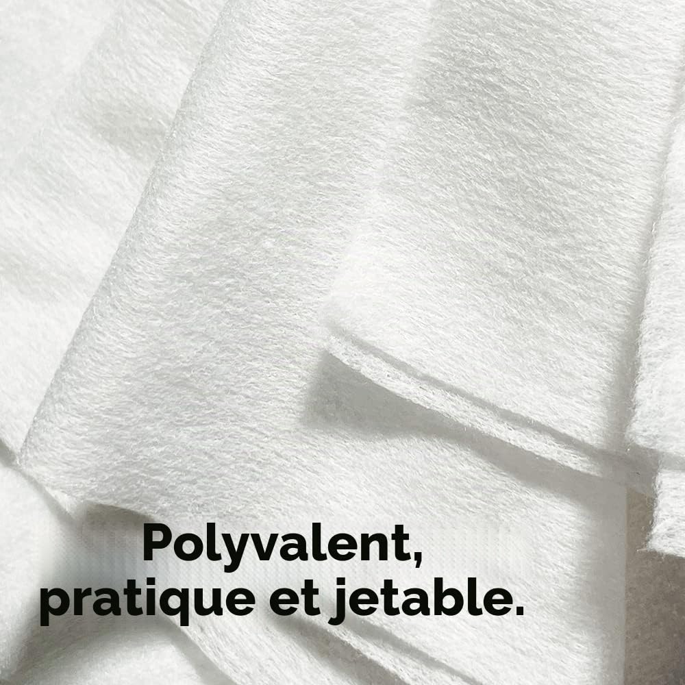 Muntrade Lot de 500 serviettes jetables Spunlace pour coiffure et esthétique 30 x 40 cm