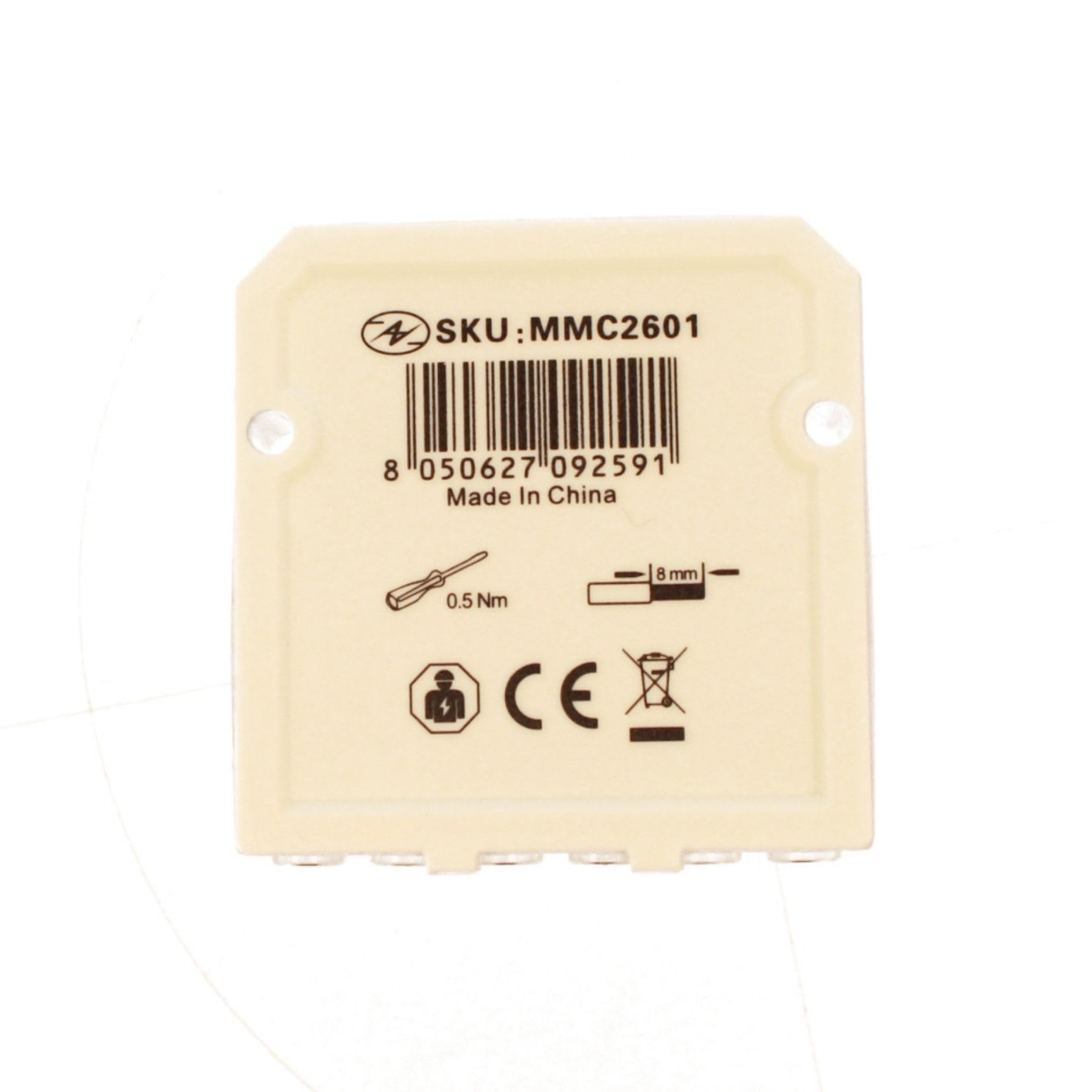 2 Pezzi Relè Passo Passo Elettromeccanico 220V 10A, Step Impulse Relay per Illuminazione, Scatolato Compatto 44X44X22mm, IP20, 1 Contatto NO, Con Circuito Bobina e Contatti Separati