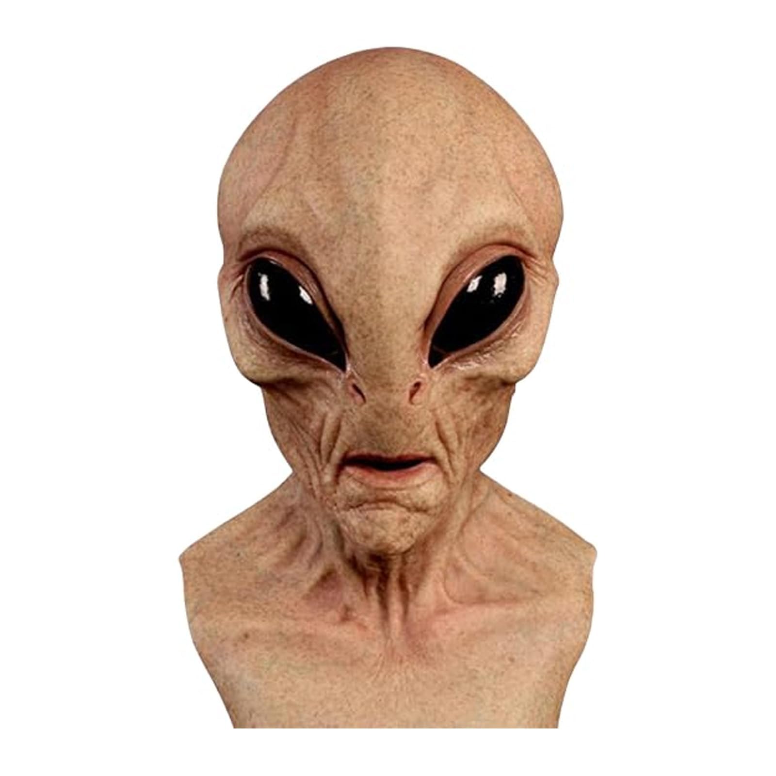 Alien Mask for Adults, Realistic Scary Halloween Latex Mask for Cosplay