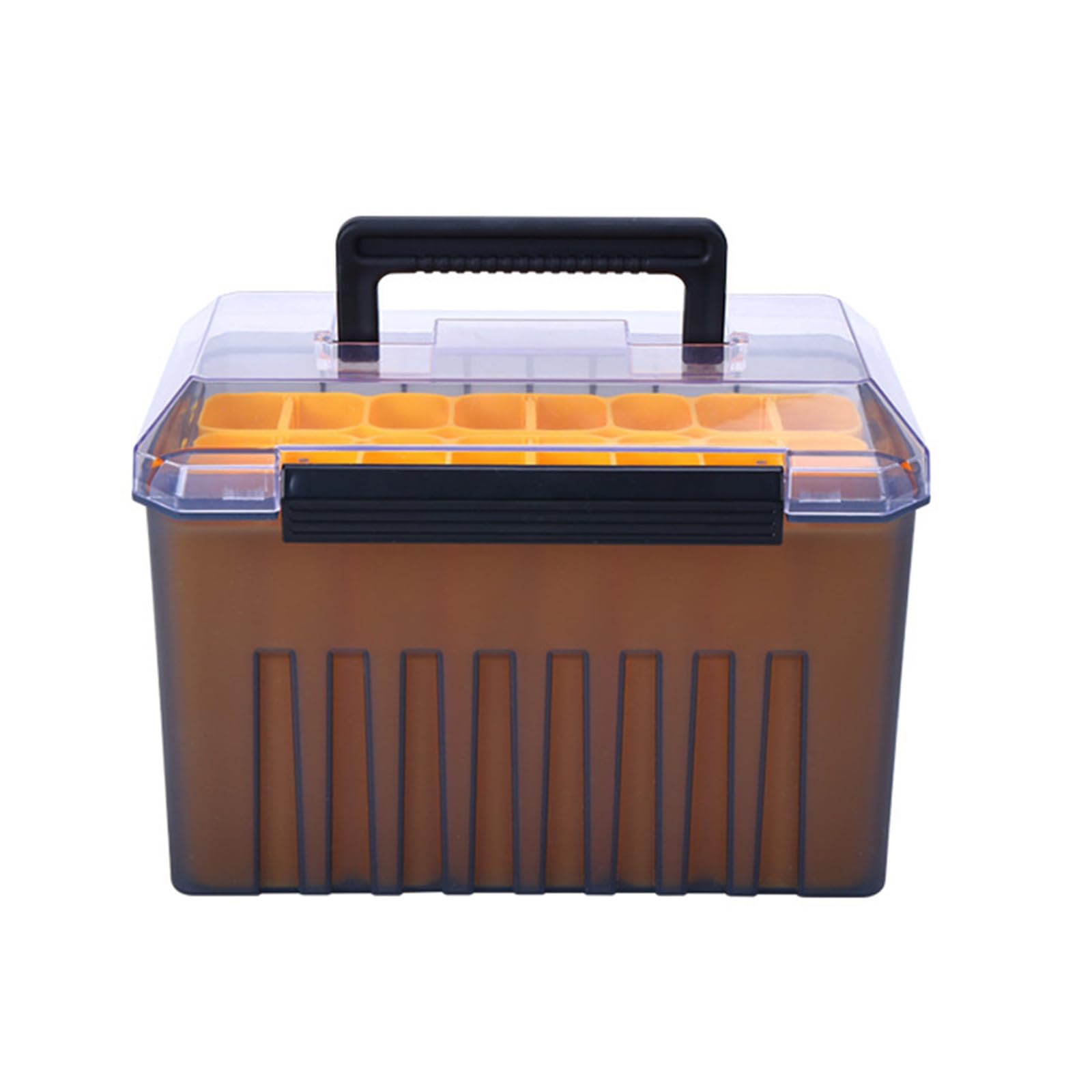 Verdickte Tintenfisch Köder Box, große Kapazität, Angelköder Organizer, Angelgerät Box, tragbar, Holz, Garnelen Köder, Köder, Holz, Garnelen Aufbewahrung