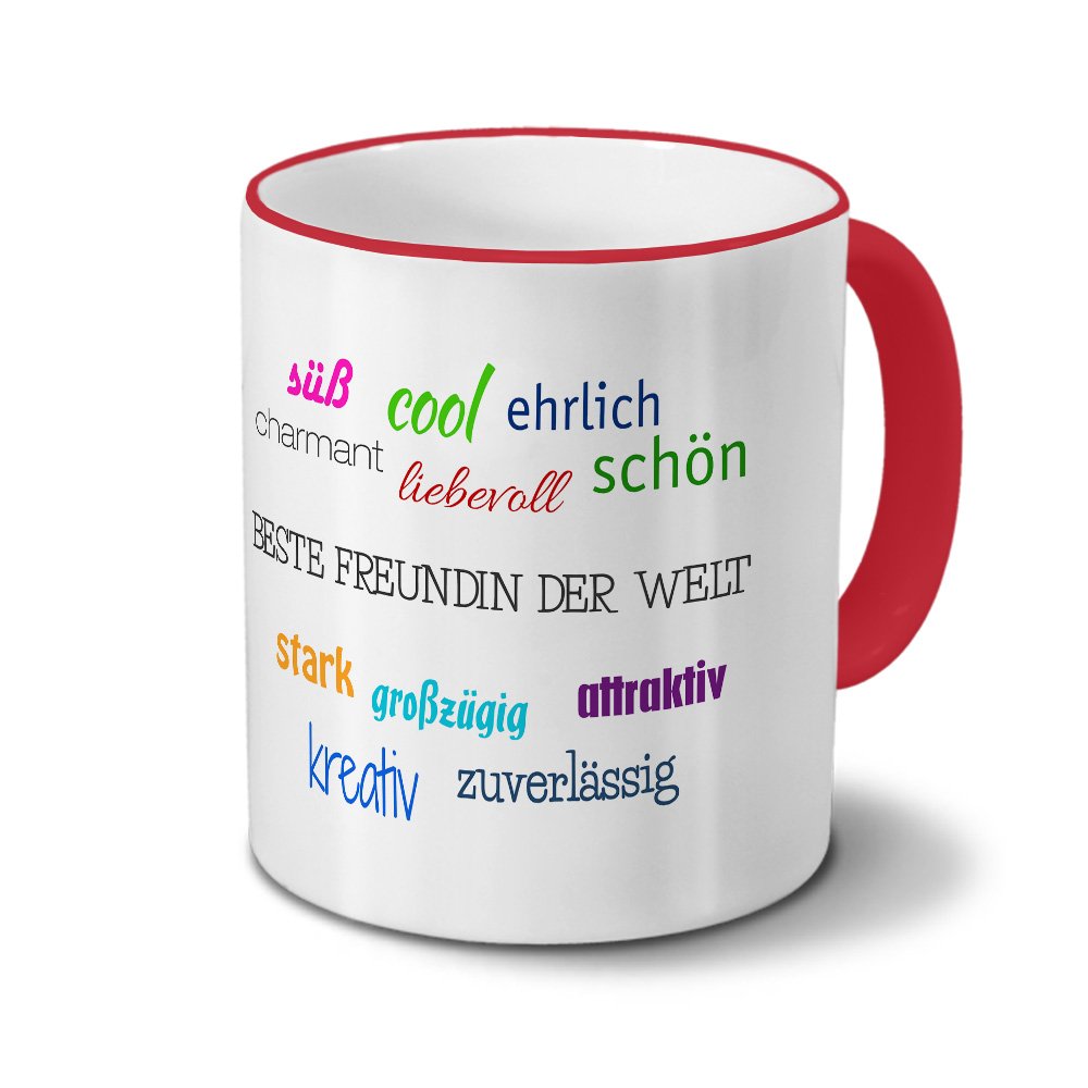 Personalisiert Tasse Mit Namen Vera – Orange Becher Mit Positivem Design, Spülmaschinenfest Personalisiert Tasse Mit Namen Vera – Orange Becher Mit Positivem Design, Spülmaschinenfest