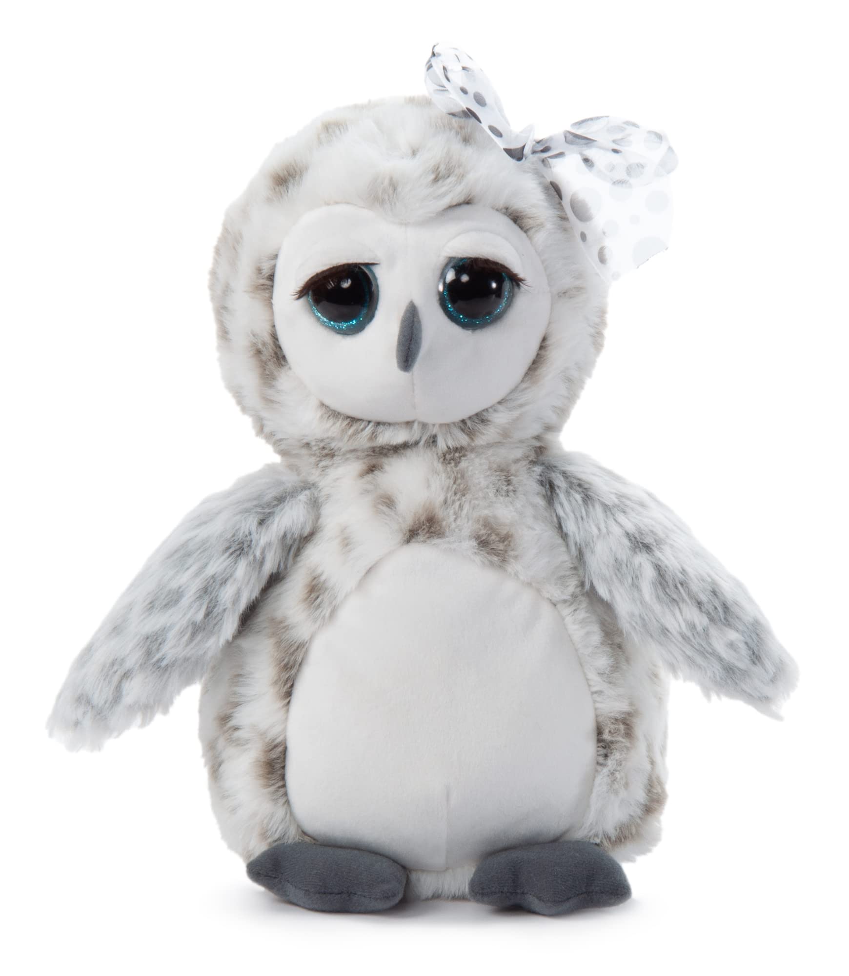 The Petting Zoo Owl Stuffed Animal Plushie, Lash’z Animals, Owl Plush Toy 10 inches