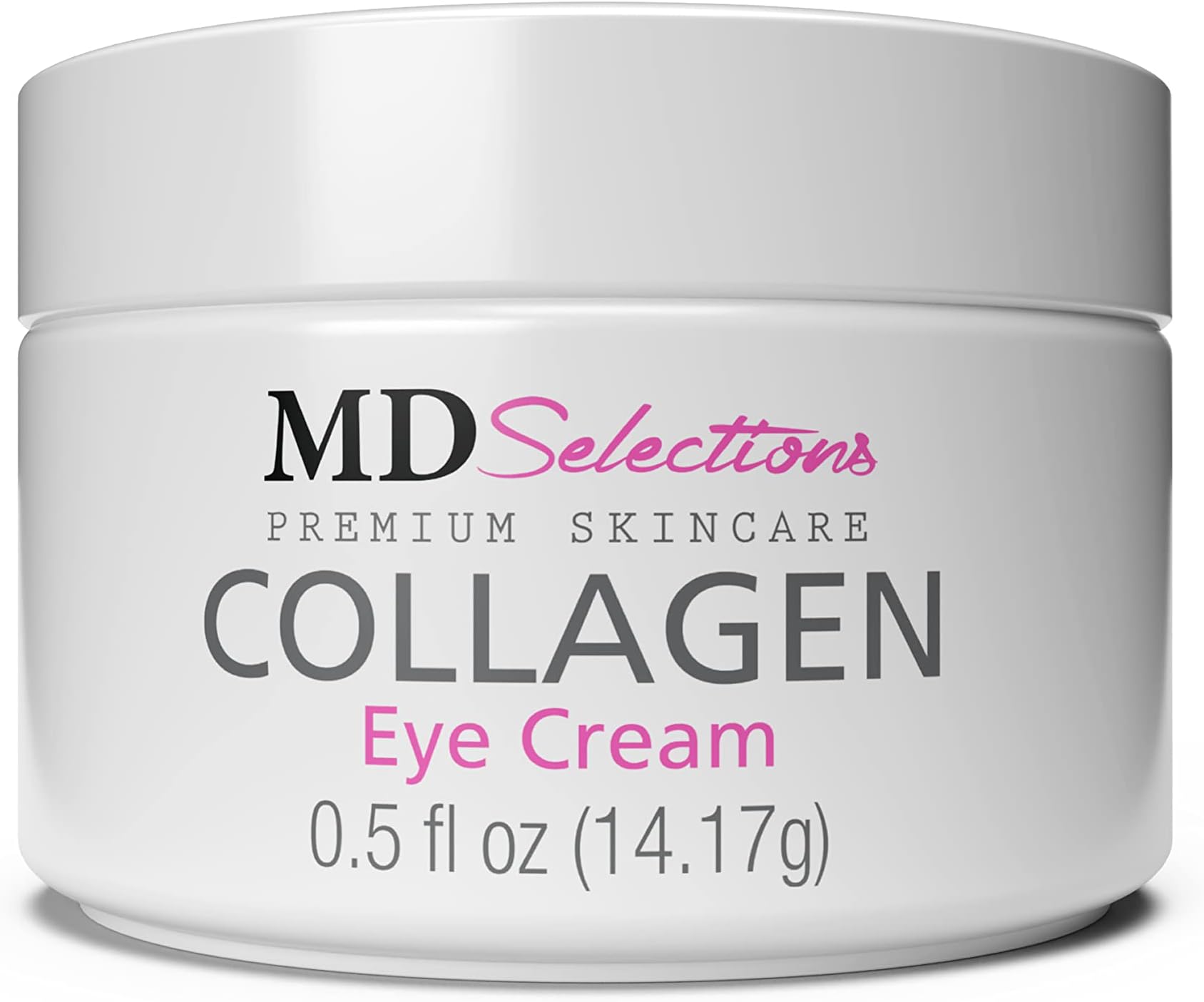 Collagen Eye Cream for Wrinkles Skin & Care Products Natural Eye Cream for Dark Circles Treatment for Men and Women, 0.5 Fl Oz