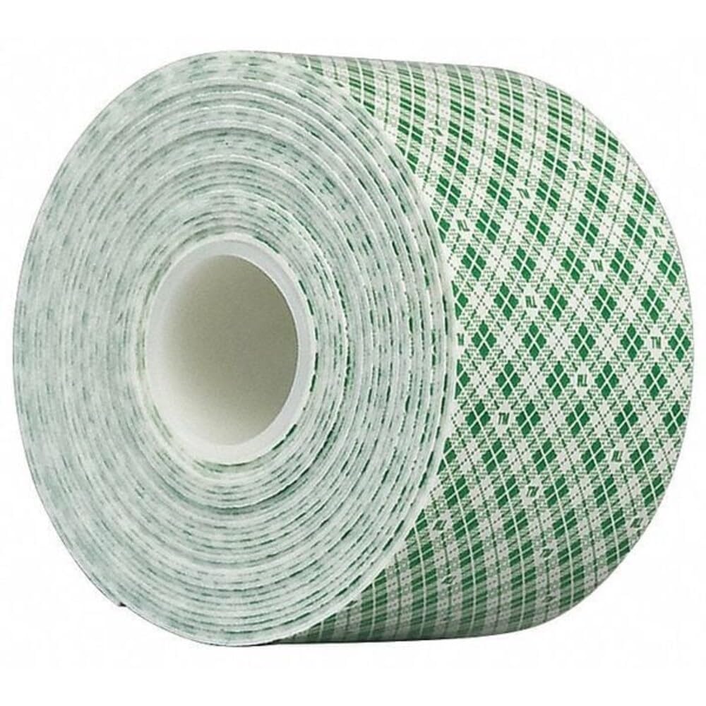 3M 4032 Natural Polyurethane Double Coated Foam Tape, 4" width x 5yd length (1 roll)