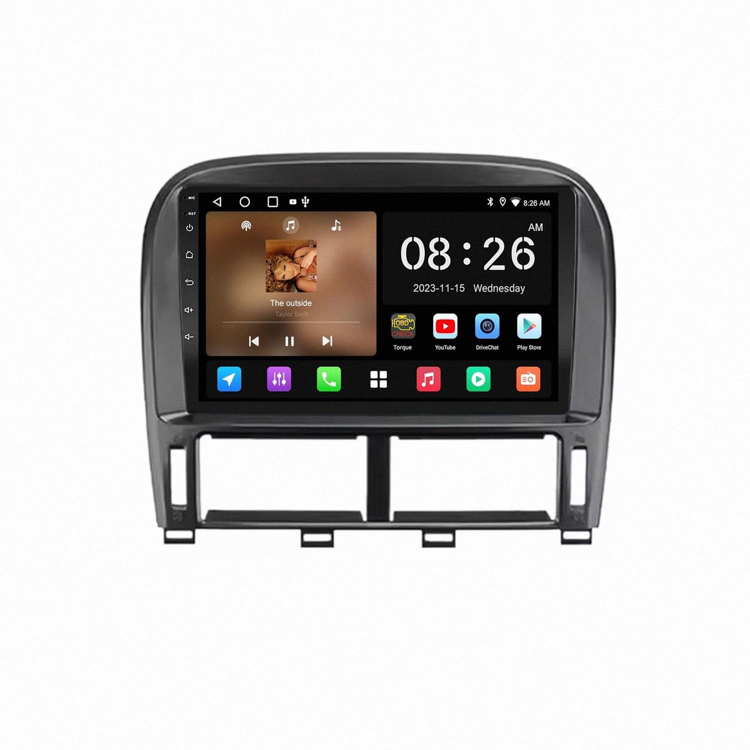 Pantalla táctil de coche con Android Auto para Hyundai I40 2011-2016 8