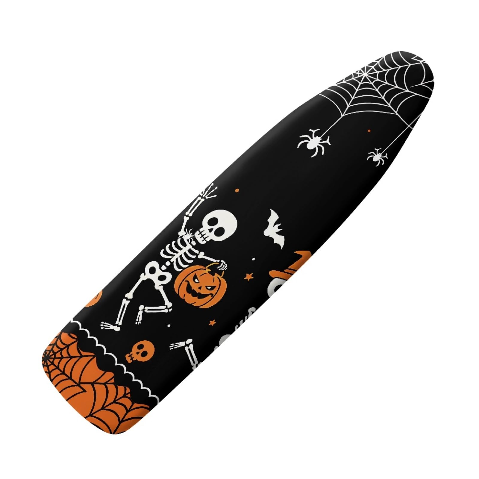 Rwmmla Halloween Ironing Board Covers 110X30 Heat Reflective Cotton Polyester Blend, Elasticated Drawstring Fastening, Scorch Resistant For Steam Iron110x30cm/43X12in