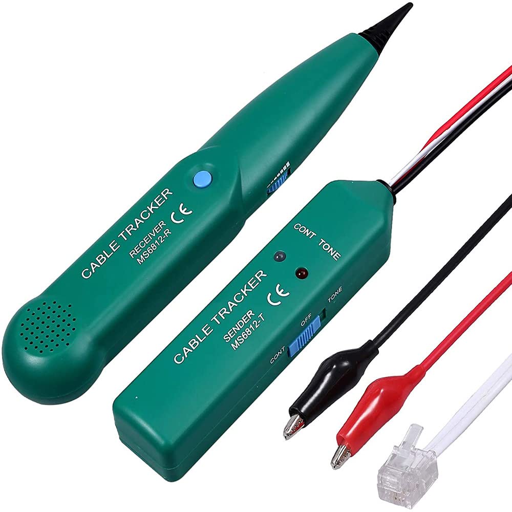 Cable Tracker, Kabelbruch Suchgerät Mähroboter, Kabelfinder Kabeltester Leitungssucher für Netzwerkkabel-Tester, Durchgang des Testschaltkreises