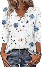 [50% off] Zeagoo Women Long Sleeve Tops Dressy Casual V Neck Tshirts Basics Tee 2025 Fall Trendy Clothes