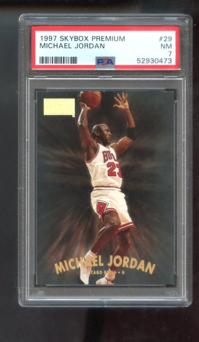 Amazon.com: 1997-98 Skybox Premium #29 Michael Jordan PSA 7 Graded