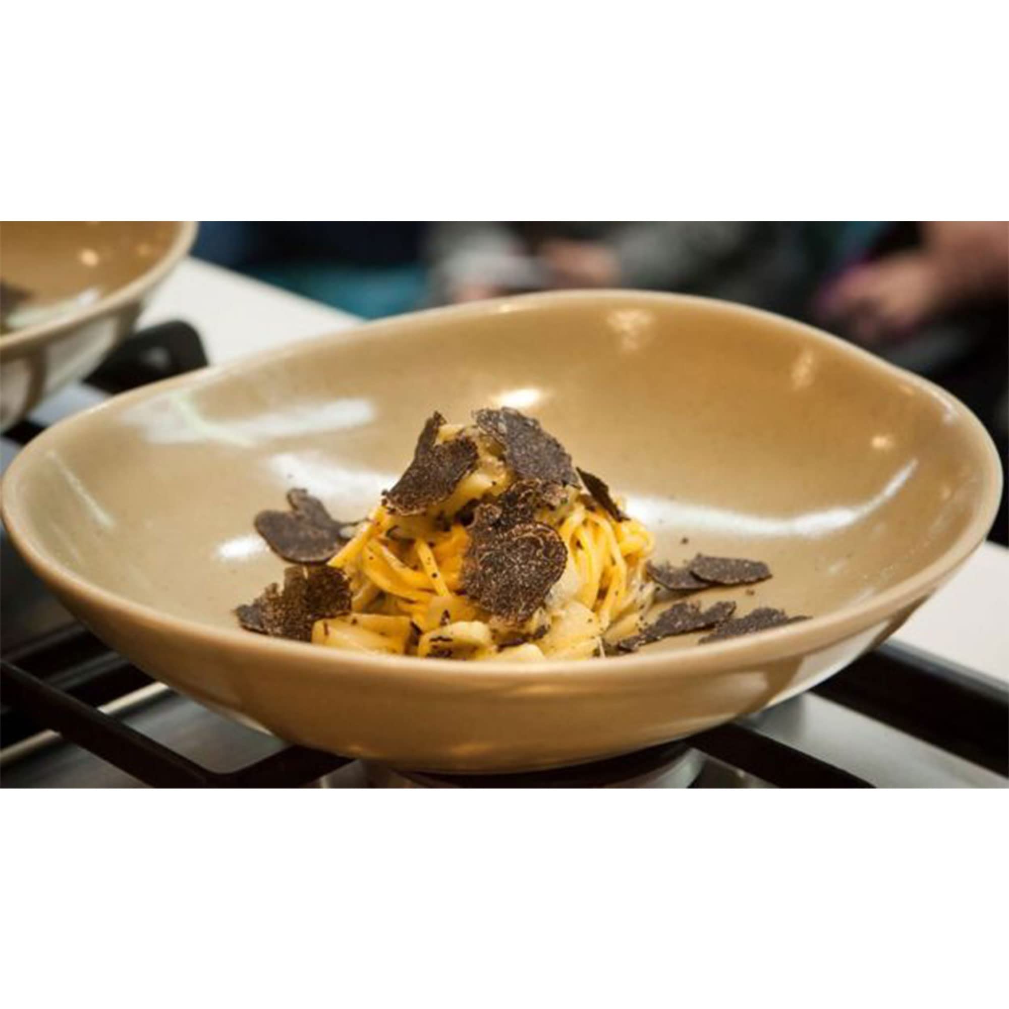 Carpaccio di Tartufo Estivo Fresco, Tartufo Nero Estivo 70% a Fette Confezionato In Olio Extravergine d'oliva, Tuber aestivum Vitt, Utilizzato nei ristoranti e da cuochi Professionisti 60g (2 x 45g)