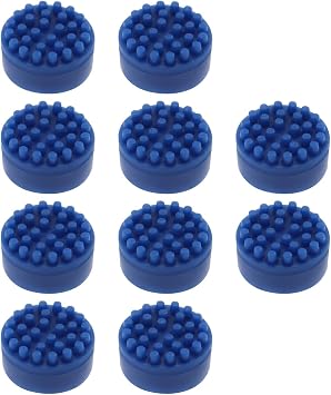 10Pcs Laptop Keyboard Joystick Pointing Stick Pointer Cap Rubber Keyboard Mouse Cap Compatible with Dell D620 D630 D820 D830 M65 Laptop Blue 7.5x4mm
