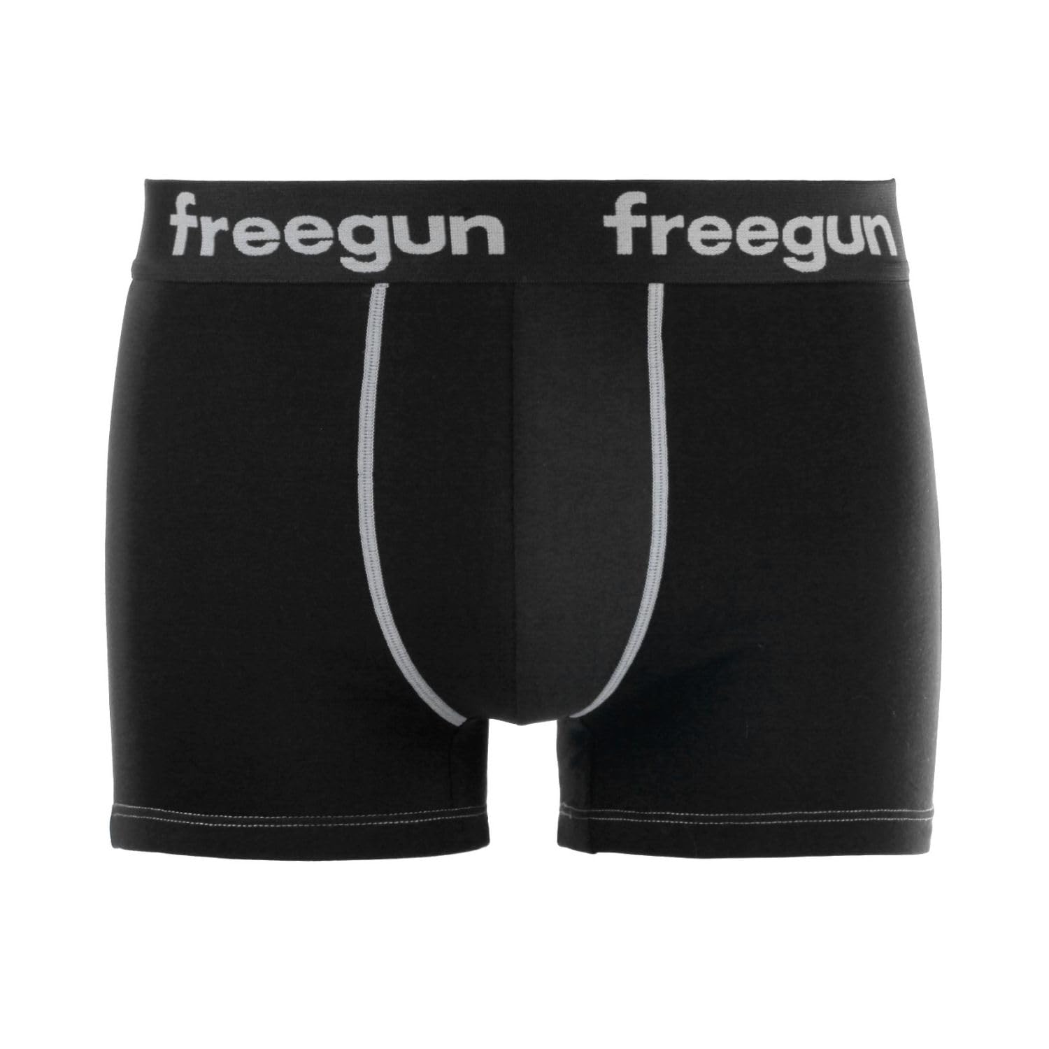 Freegun Boxer Homme Coton, Calecon Homme, Ajustement Parfait, Stretch (Lot de 6)