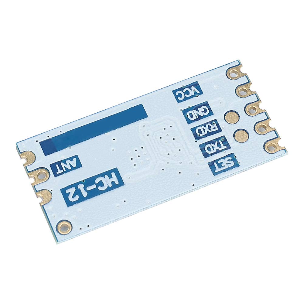 Modulo Aramox HC-12, modulo porta seriale wireless SI4463 1000 m con antenna a molla 433,4—473,0 MHz