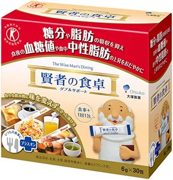 Otsuka Pharmaceutical Kenjin Dining Table Double Support, 0.2 oz 6 g x 30 Packets x 10 Packs
