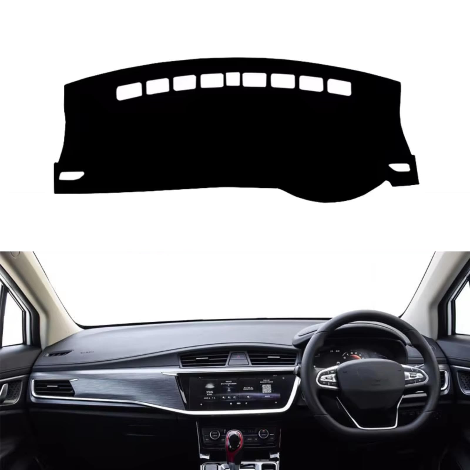 Tapis de tableau de bord pour Geely Emgrand GS 2016-2021 finition premium