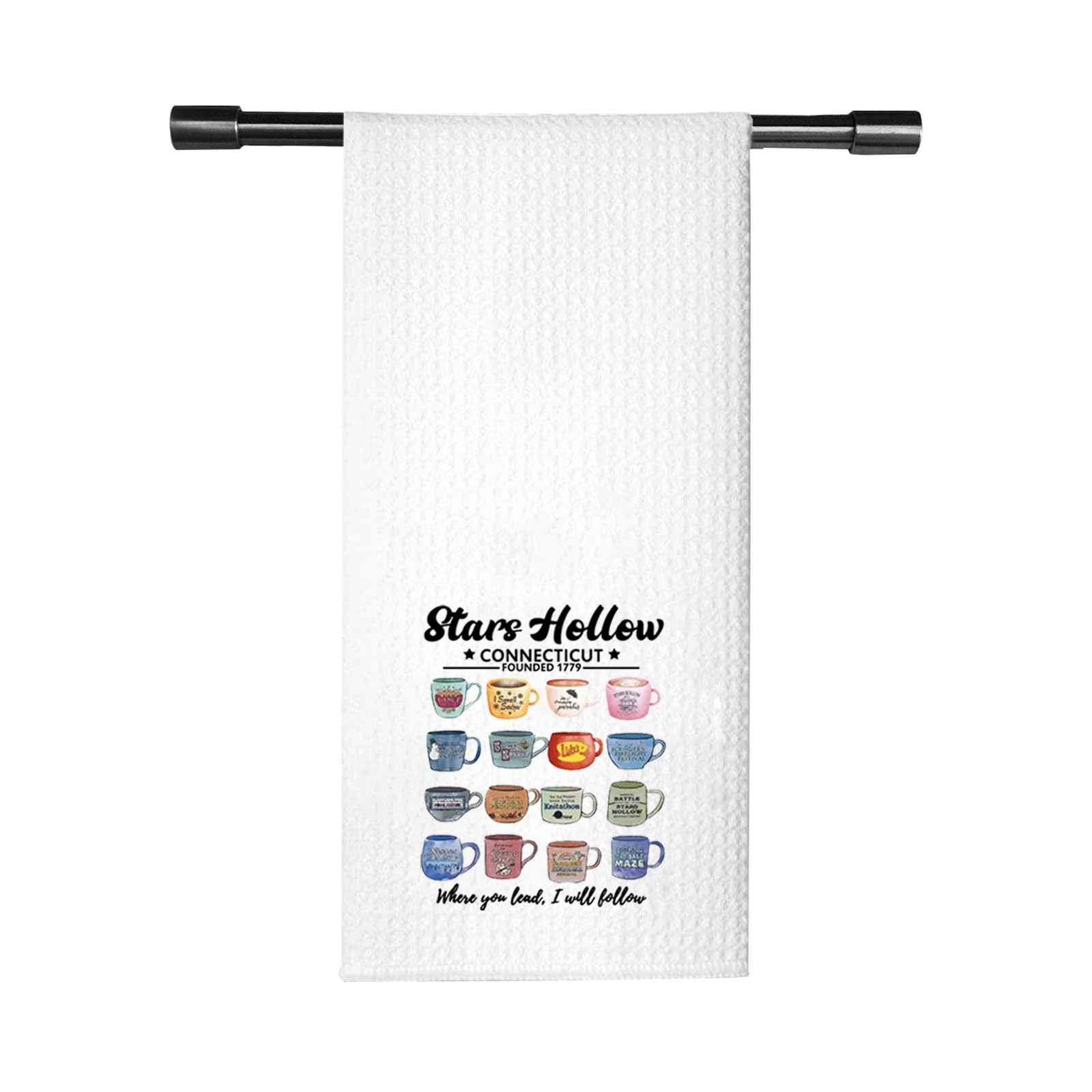 Luke's Coffee Towel torchon Stars Hollow humour pour cuisine de fans