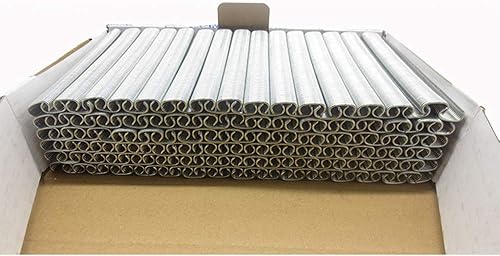 Miniatura 5 de TAODAN 500 unidades de 0.945 in  1 pulgada tipo C cuerdas de choque para animales jaulas de mascotas, trampas de ensacado, carcasa de salchichas,