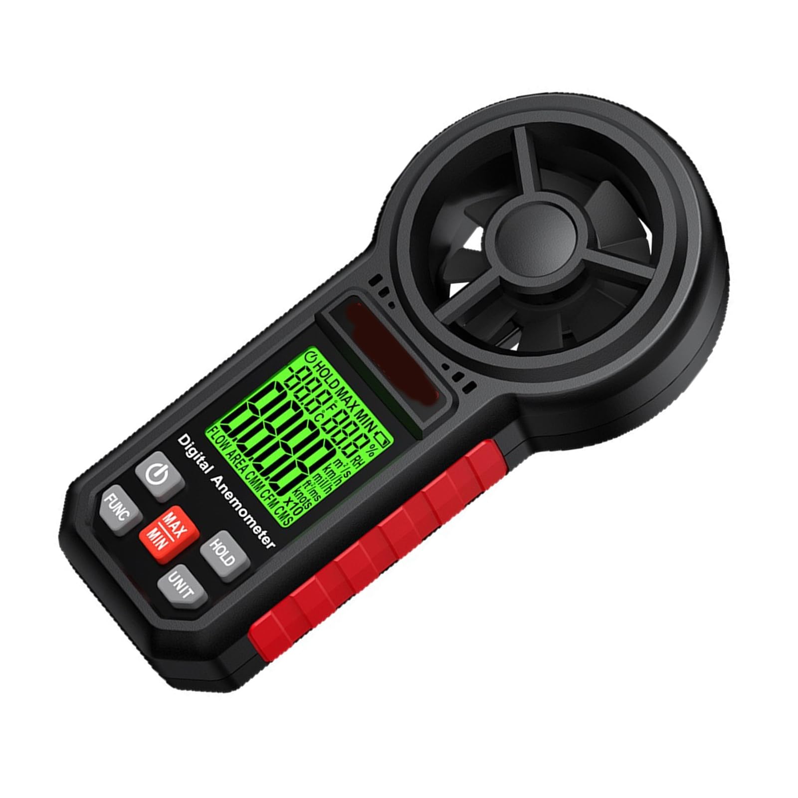 Speed Meter with Digital Readout for Wind Direction Humidity Temperature Measurement & Accurate Result High Accuracy Sensors