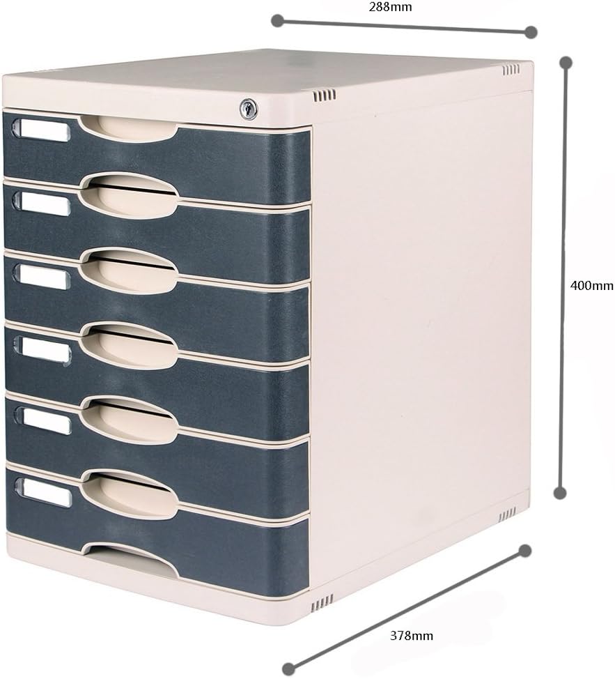 Office File Cabinet Locked Tabletop Plastic Drawer Type Office Storage Box Storage File Cabinet Xuan Worth Having Size 288 378 400 Amazon Co Uk Office Products
