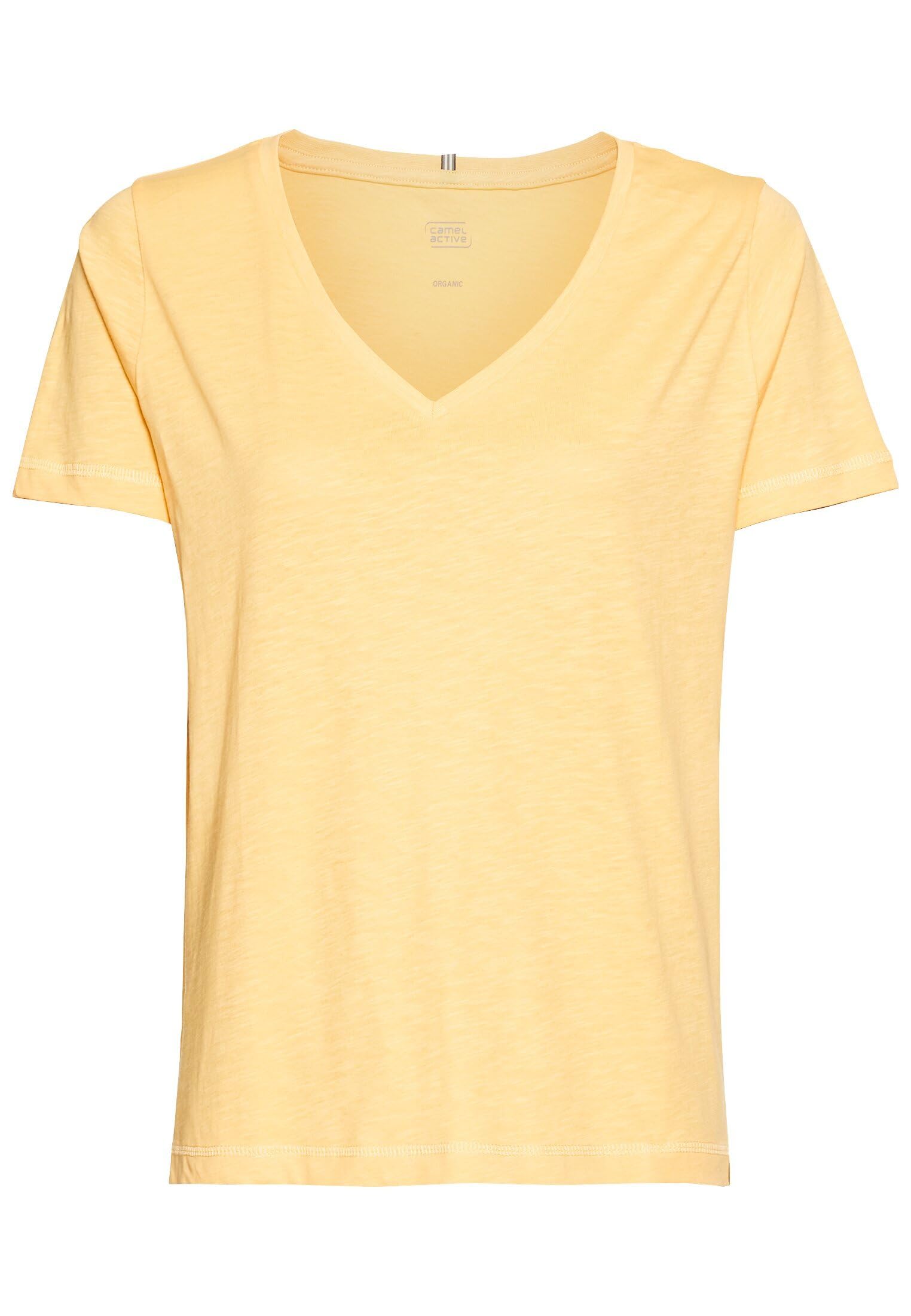 camel active Women's T-Shirt, Orange, XL