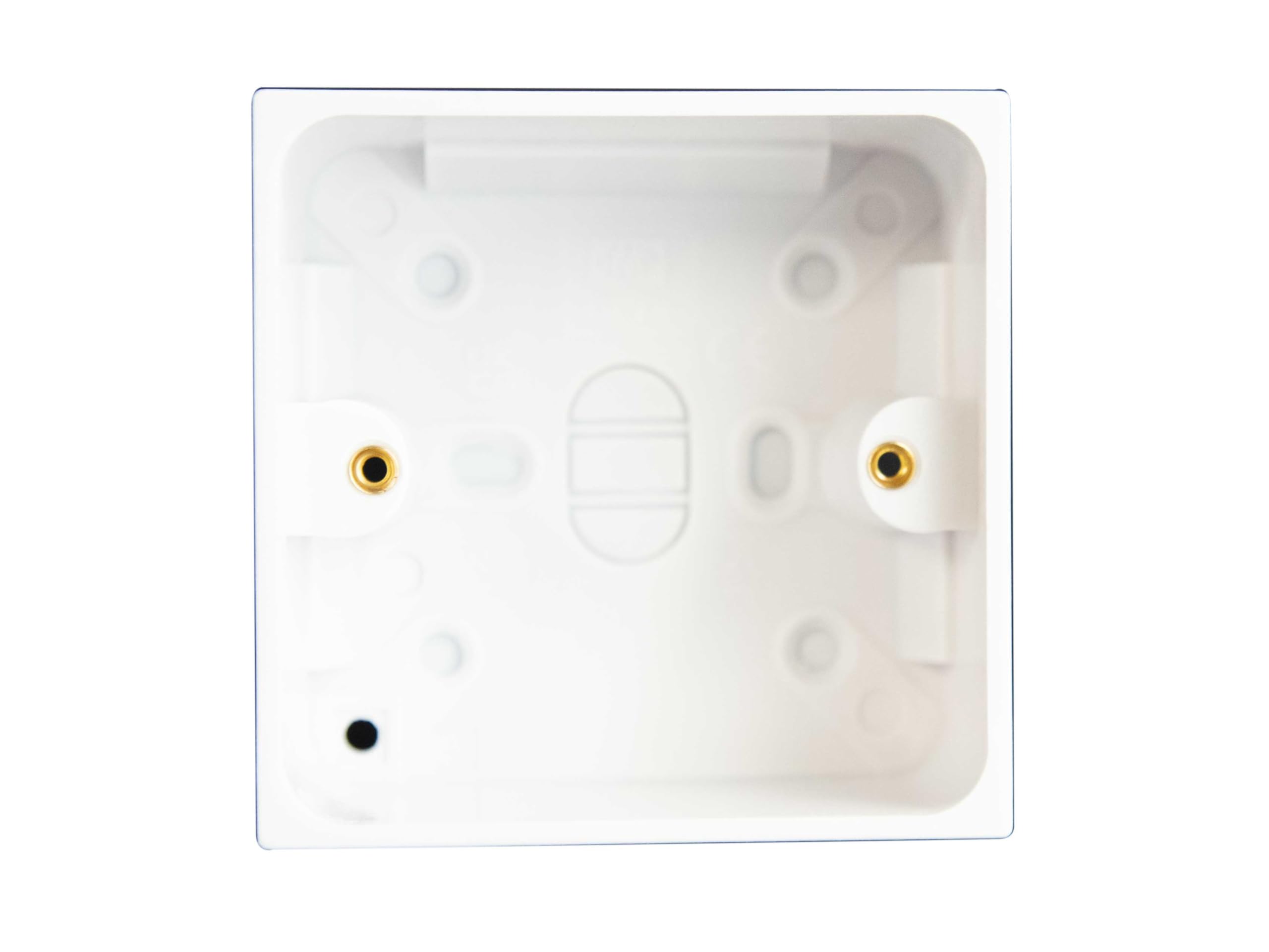 Dencon 1-Gang 25mm Pattress Box for Electrical Installations