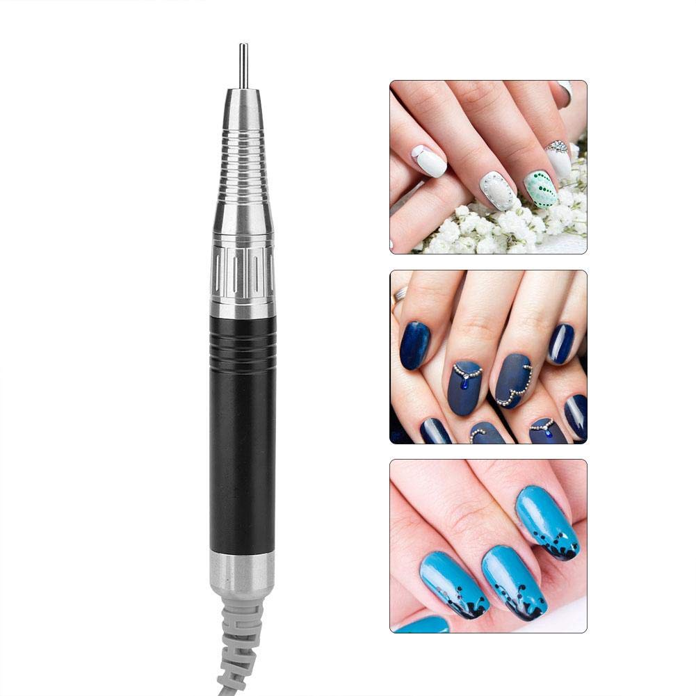 ZJchao Replacement Handle for Electric Nail Drill Machine 40000RPM Nail Drill Handpiece for Manicure Pedicure Grinder Tool Professional Nail Polisher Accessory