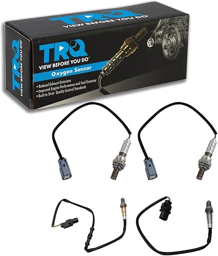 Miniatura 10 de TRQ Sensor de oxígeno O2 02 Downstream y Upstream Kit para Infiniti Nissan 350z 370z