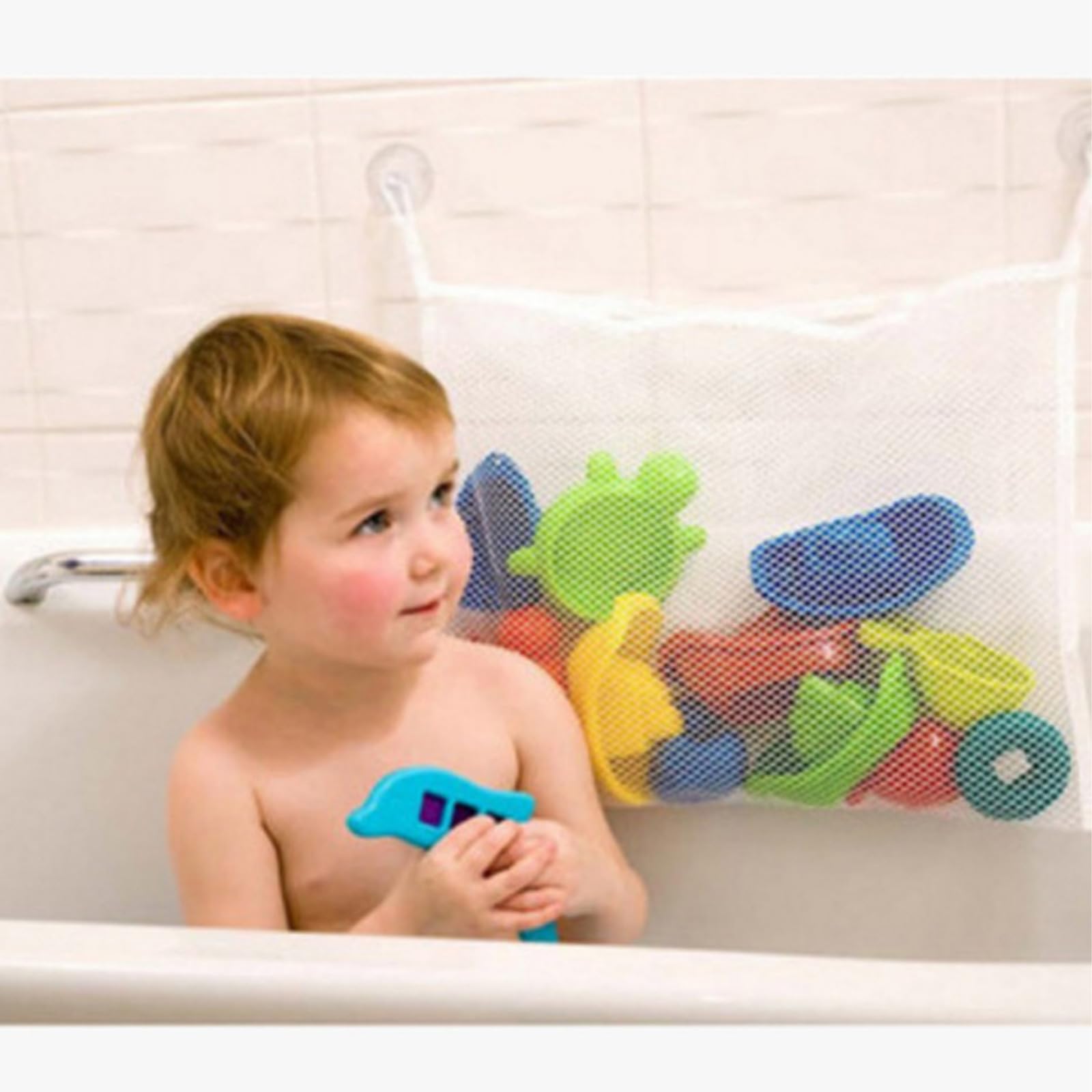 Bath Toy Storage, 2 Pcs Bath Toy Net, Bath Toy Organizer Bathroom Storage Net - Image 5