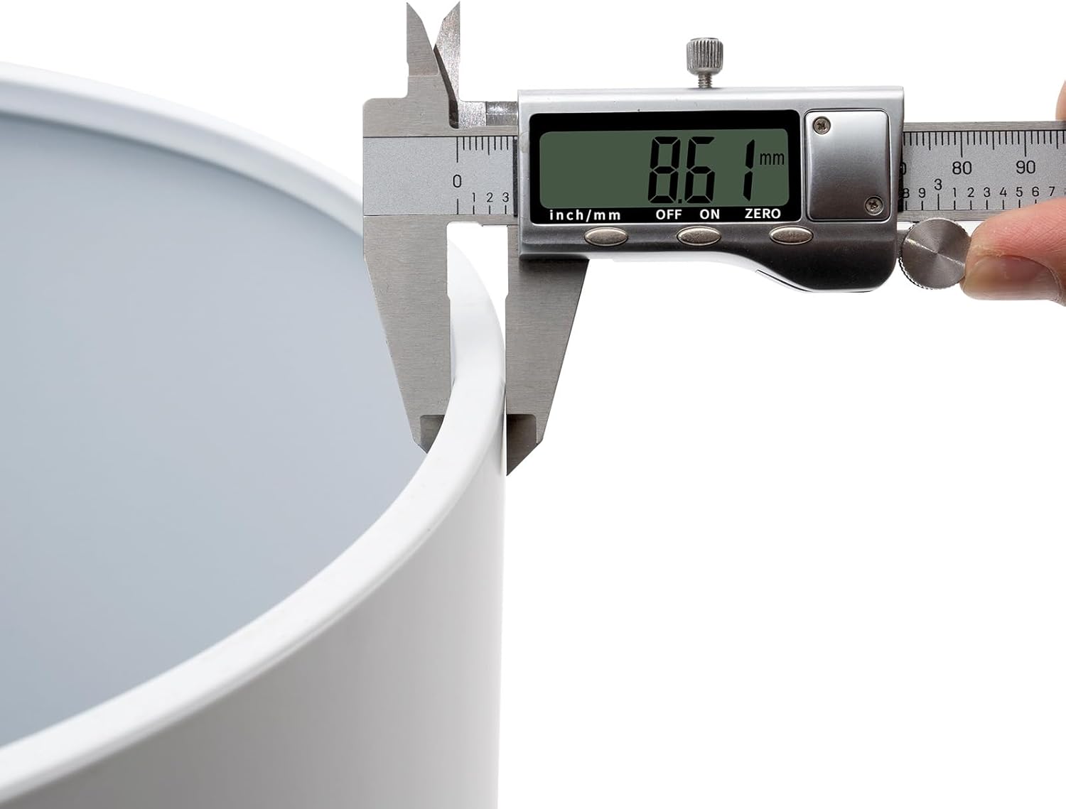 3Pcs Cylinder Pedestal Stands Modern Metal Large Cylinder Tables Kit Round Pedestals Display Plinth Pillars for Wedding Birthday Party Parties Events Ceremony Decor Decorations, White