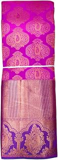 VFCollections Women's Kanchipuram Silk Pure Pattu Sarees With Blouse Price In India