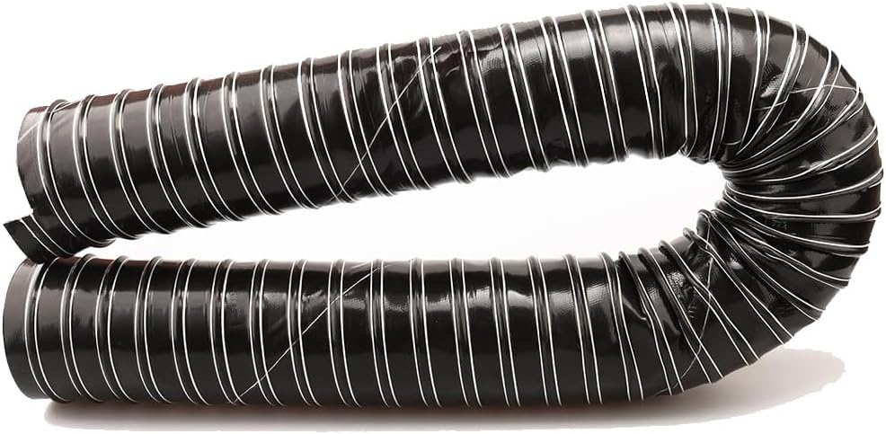 Automotive Air Duct Hose 1" 2" 3" 4" 5" 6" Intake Silicone Flexible Brake Cooling Length 3.3-32.8ft High-Temp Flexible Vent Pipe(10m/32.8ft,60mm-2.4in)