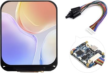 Waveshare ESP32-S3 Development Board with 1.69inch LCD Display,240 280 Pixels 262K Color Micro LCD Display With ESP32-S3,Embedded with ST7789V2 Display Driver,SPI Communication