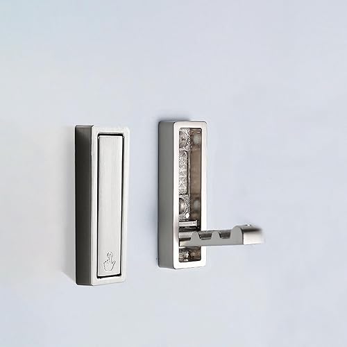 Paquete de 2 ganchos plegables para abrigos, ganchos de pared resistentes para colgar abrigos, toallas, mochilas, bolsas, ganchos de toallas de