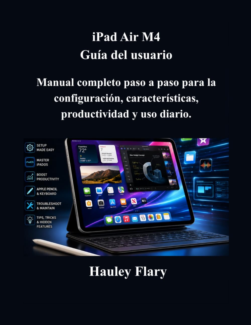 iPad Air M4 Guía del usuario: Manual completo paso a paso para la configuración, características, productividad y uso diario.