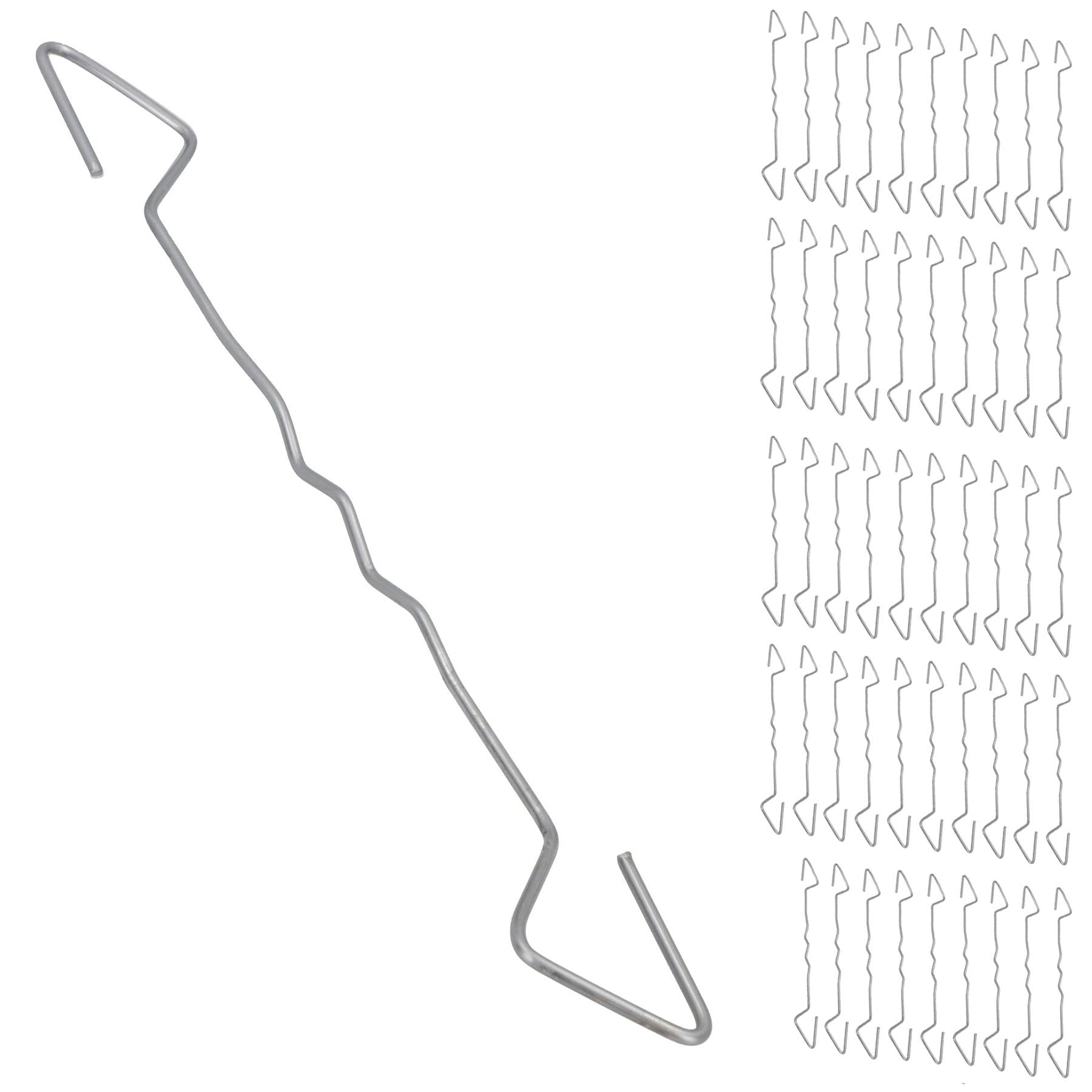 Stainless Steel Type 4 Cavity Wall Tie 225mm 76-100mm Brick Housing 50PK