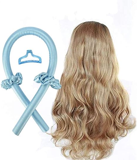 Amazon Co Jp ヘアカーラー 手巻き髪カーラー 寝ながらカーラーロット ソフトヘアカーラー ヘアカーリングローラーカール 曲げやすい 髪に無害 熱を使わない 巻き髪 螺旋髪カール ホーム キッチン