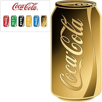 コカコーラボトル型金貨　1/1000oz　3000フラン コカコーラボトル型金貨 1/1000oz 3000フラン