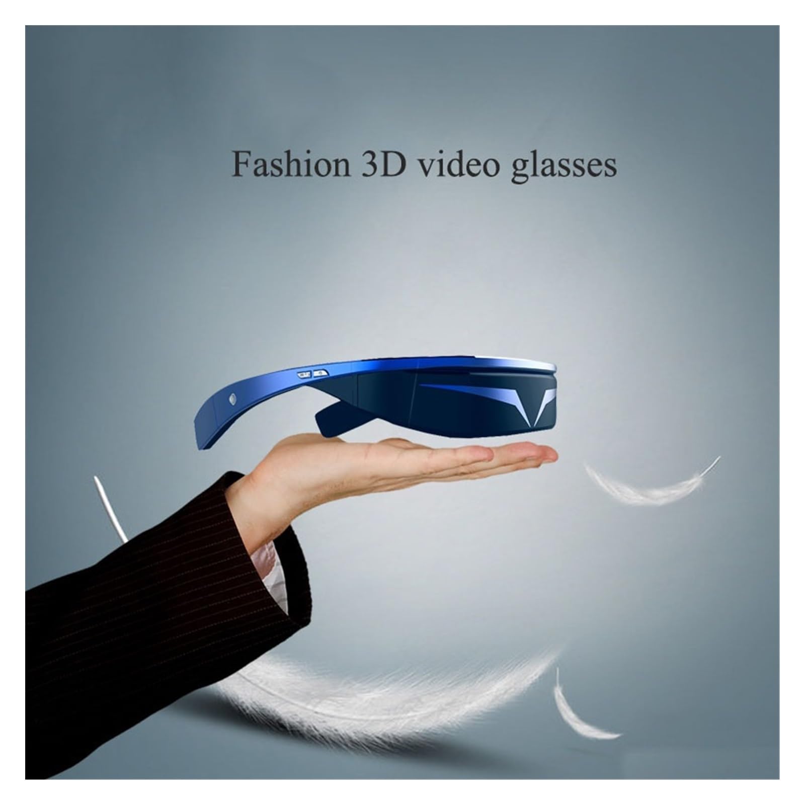 Szklanki wideo wirtualnego szerokiego ekranu, okulary inteligentne szklanki 3D VR z kompatybilnymi dla Androida 5.1