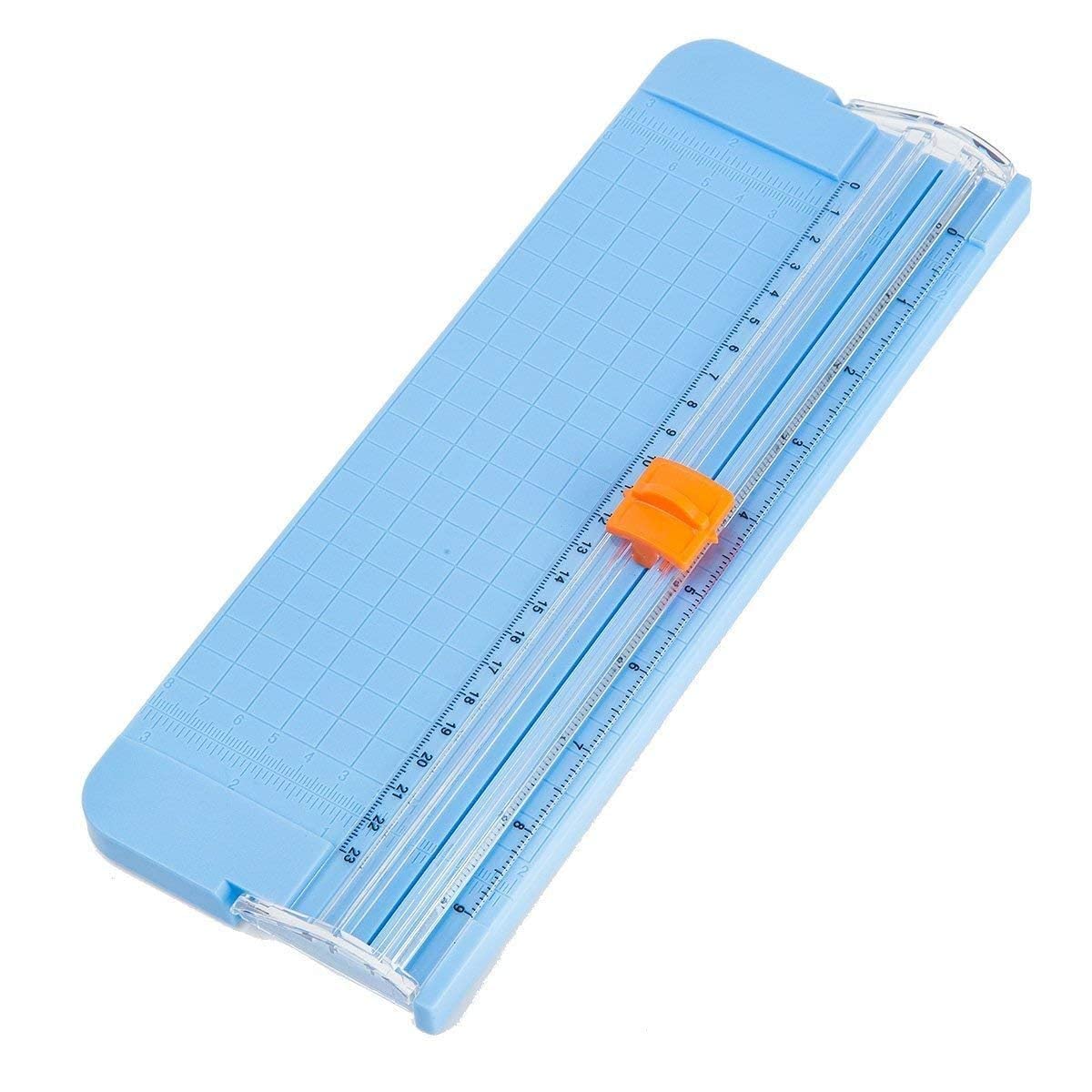 Qsfi Paper Cutter, Portable Paper Cutter Guillotine Paper Trimmer DIY