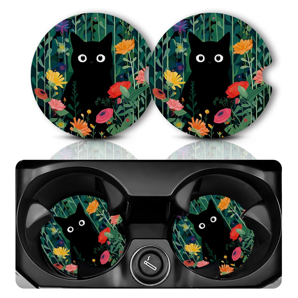 Yonlevres Car Coasters for Cup Holders?2.75