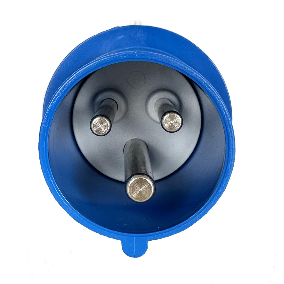 Fanton 73090 Adattatore industriale da spina cee a 1 presa bipasso schuko 16A a 2 prese 2P+T (Confezione da 2)