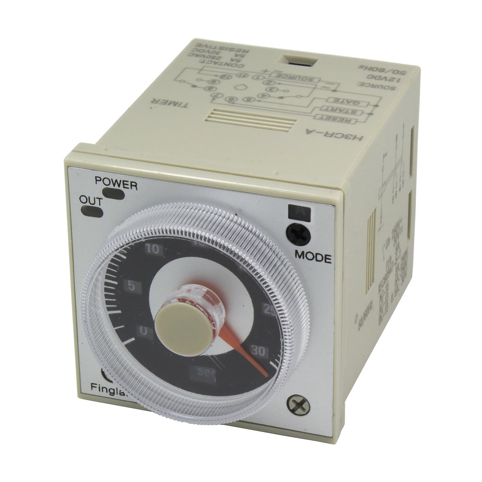 VDOQTLJT H3CR-A 11 pin DC 12V time Relay 12VDC Timer