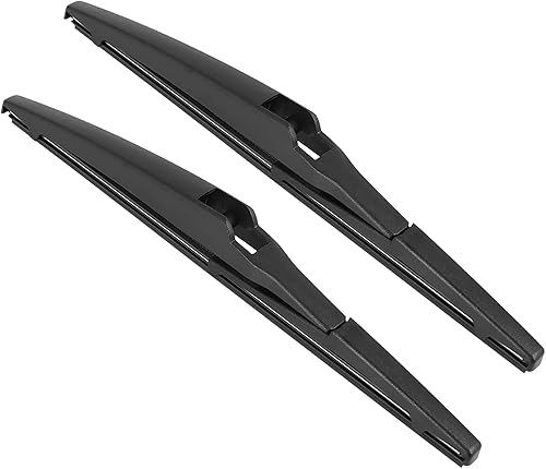 X AUTOHAUX Juego de 2 limpiaparabrisas trasero de 9.843 in para Toyota RAV4 2013-2018 para Jeep Compass 2017-2020