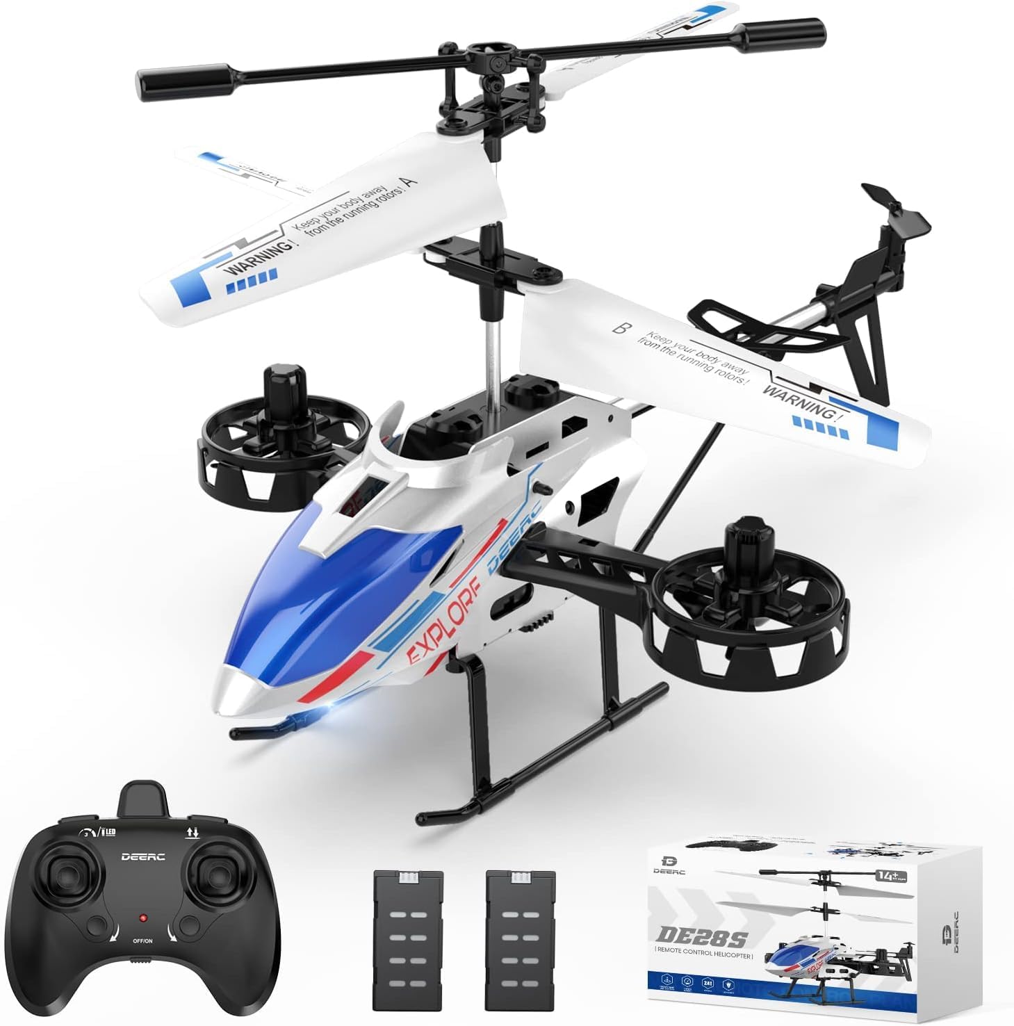 Remote Control Helicopter, 4.5CH Lateral Drift RC Helicopters W/Light, 22 Min Play, Altitude Hold, Gyroscope, 2.4GHz Toy for Beginner Boys Girls