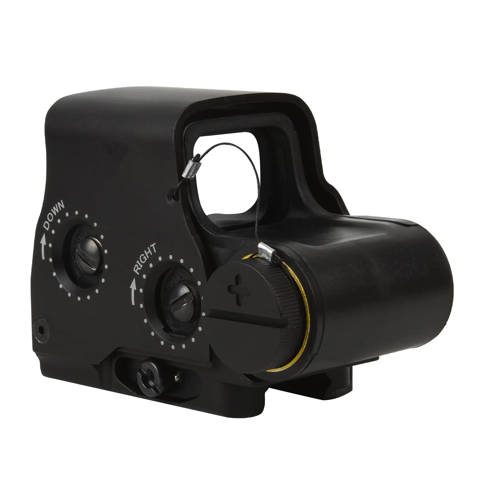 Tactical Red & Green Illumination Holosight 20mm Rail Reflex Sight Scope Point Visor Holográfico Sight CJ/MZJ-9 (Tipo C)