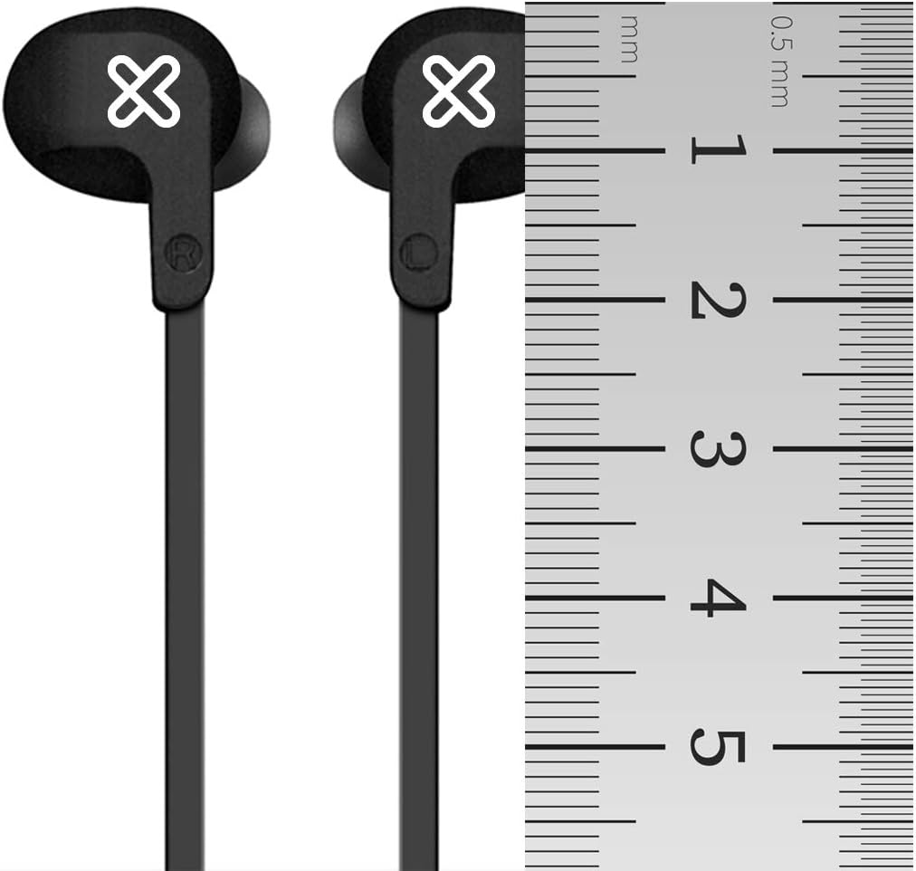 Amazon.com: Klip Xtreme athletik deportes estéreo inalámbrico Bluetooth  auriculares con microphone-sweat \u0026 resistente a salpicaduras ipx4-bt  v4.1-in-line Control capsule-in-ear con magnético buds-ultra ligero  0.5oz-black : Electrónica