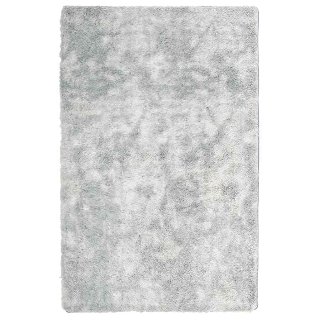 Tappeto Shaggy a Pelo Lungo NAVARRA Grigio Chiaro 130x200 cm,Tappeto Shaggy,Antiscivolo Morbido,Tappeto Shaggy Camera da Letto-4102834